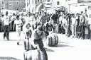 Taunton Cider barrel race, often a precursor to the town's carnival procession
