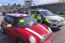 Police seized the car in Frome