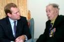 Jeremy Browne meeting Harry Patch