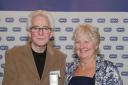 JOHN Bryant with RSPCA trustee Maggie Baker at the awards ceremony.