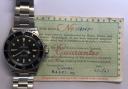TIME TO SELL: The 1967 Rolex Submariner bought for £34 10s in 1967 is estimated to sell for over £10,000 in the Charterhouse April online auction