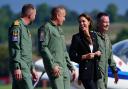 LIVE: Princess of Wales arrives at Royal Navy air station in Somerset