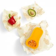 BEE KIND: Bee's Wrap Assorted Reusable Food Wraps - Pack of three, £15, Lakeland. Picture: PA Photo/Lakeland