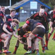 SURVIVED: Wiveliscombe in action against Chard this season