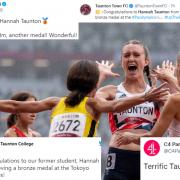 PROUD: Hannah Taunton's former schools, national sporting bodies and others have reacted to her Paralympic bronze medal (Image: Joe Toth for OIS, PA Media)