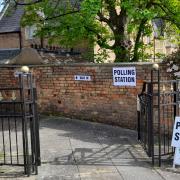 Somerset's 477 polling stations - including this one at Taunton's Catholic Centre - were open yesterday for the local elections. Picture: Tom Leaman