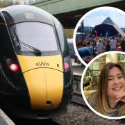 Great Western Railway will run reduced services to Castle Cary during the upcoming rail strikes. Picture: Andrew Matthews, PA Wire. Inset: Emily Calder, Paul Jones