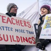 Education professionals will hold a demonstration outside Temple Methodist Church in Taunton tomorrow.