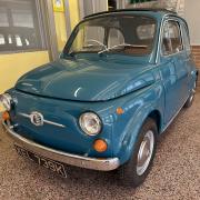 Freddie, the 1971 Fiat 500F rides again. Picture: Chartherhouse
