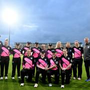 The Somerset Women's squad that won the T20 competition.
