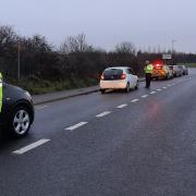 Police conducting drink driving checks. Picture: Avon & Somerset Police