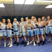 The boxers from Blue Flames