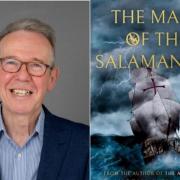 Justin Newland and his latest novel 'The Mark of the Salamander'