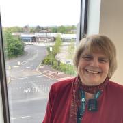 Councillor Ros Wyke within the Firepool Centre For Digital Innovation in Taunton.