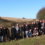 CAMPAIGN: Youngsters from the Mosaic Youth Project on Exmoor