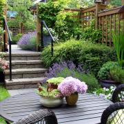 SMART: Carefully designed back garden. Picture: Thinkstock/PA