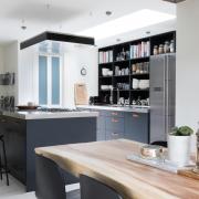 STYLISH: Kate Watson-Smyth sleek, industrial-style kitchen which features in Mad About The House: How To Decorate Your Home With Style by Kate Watson-Smyth is published by Pavilion, priced £20. Available now