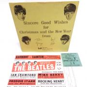 LOCAL CONNECTION: Memorabilia relating to the Fab Four – The Beatles – goes under the hammer at Greenslade Taylor Hunt tomorrow (Friday)
