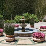 SERENE: Mediterranean fountain garden. PHOTO: Thinkstock/PA
