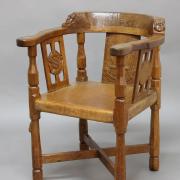 AUCTION:  ‘Mouseman’ monks chairs to be sold