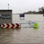 The Regatta at Holme Pierrepont National Watersports Centre in Nottingham is flooded after heavy rainfall