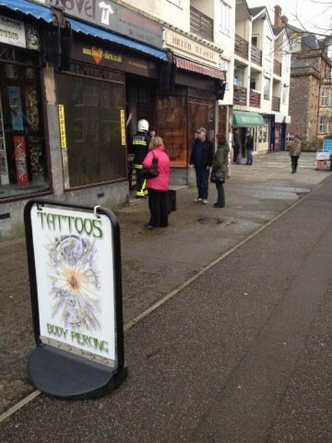 Novel T's in The Avenue and its contents fell victim to the fire. PHOTO: Gary Miele