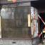 The shop's windows and doors were completely black from the smoke. PHOTO: Gary Miele