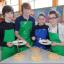 YEAR 10 food technology students Sam Holland, Matt Lee, Grace Saunders and Michaela Brown.