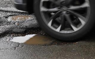 A Somerset road was among the worst for pothole reports in the South West of England in the last three years