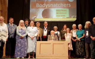 St James Church held performances of Bodysnatchers, an Easter whodunnit play
