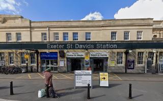 Exeter St David's train station
