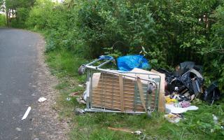 KEEPING TAUNTON TIDY: Help the fight against fly-tipping
