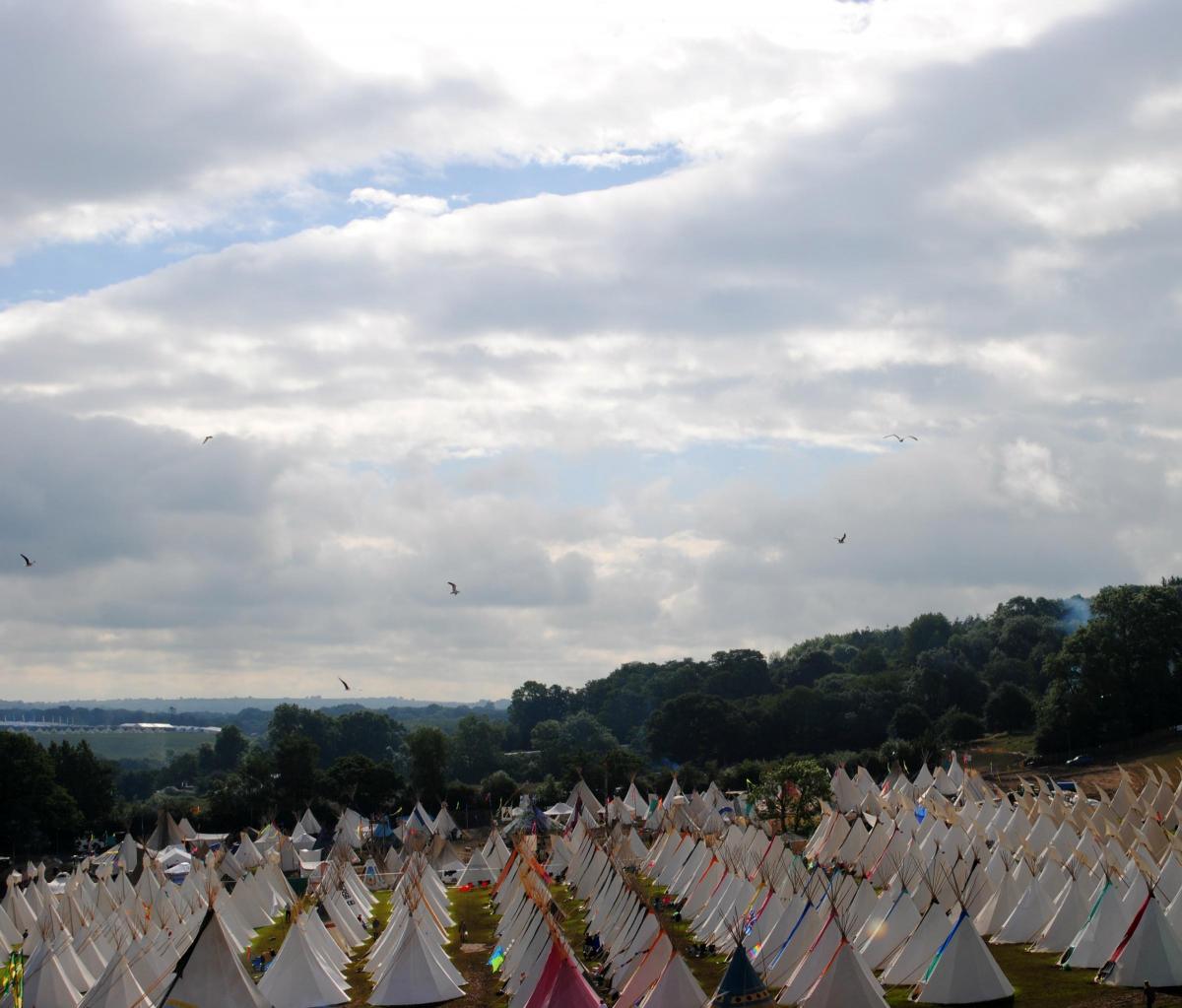 Pictures from the Glastonbury Festival 2016 at Worthy Farm, Pilton, Somerset