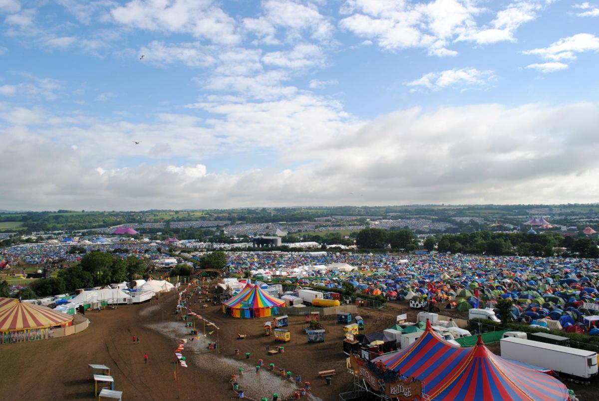 Pictures from the Glastonbury Festival 2016 at Worthy Farm, Pilton, Somerset