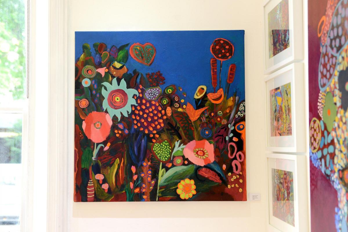 Artwork by Elizabeth Earley who is taking part in Somerset Art Weeks, The Cresent, Taunton