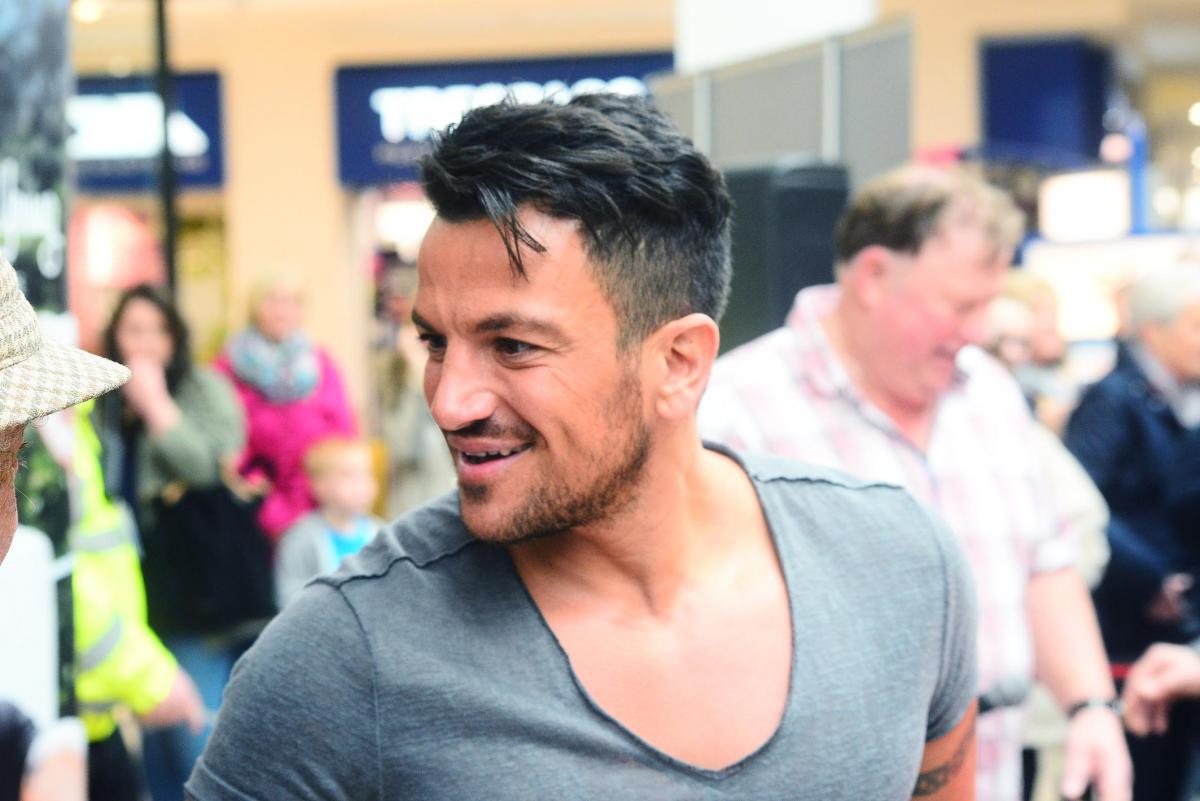 Peter Andre in Taunton