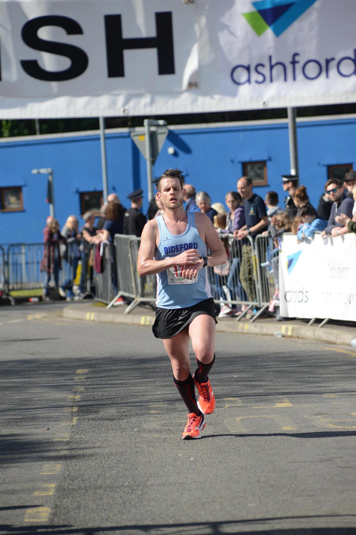 The runners taking part in Taunton Marathon, Half Marathon and Fun Run