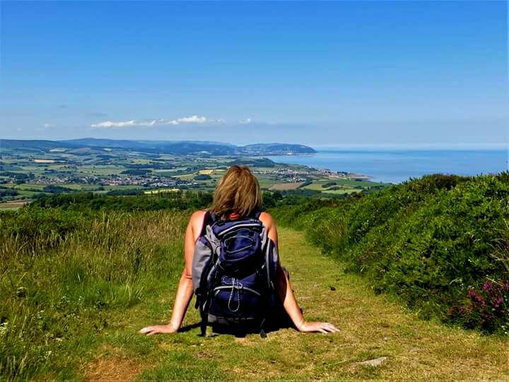 RELAXED VIEW: Looking down on Minehead. PICTURE: Jeanette Street. PUBLISHED: July 6, 2017