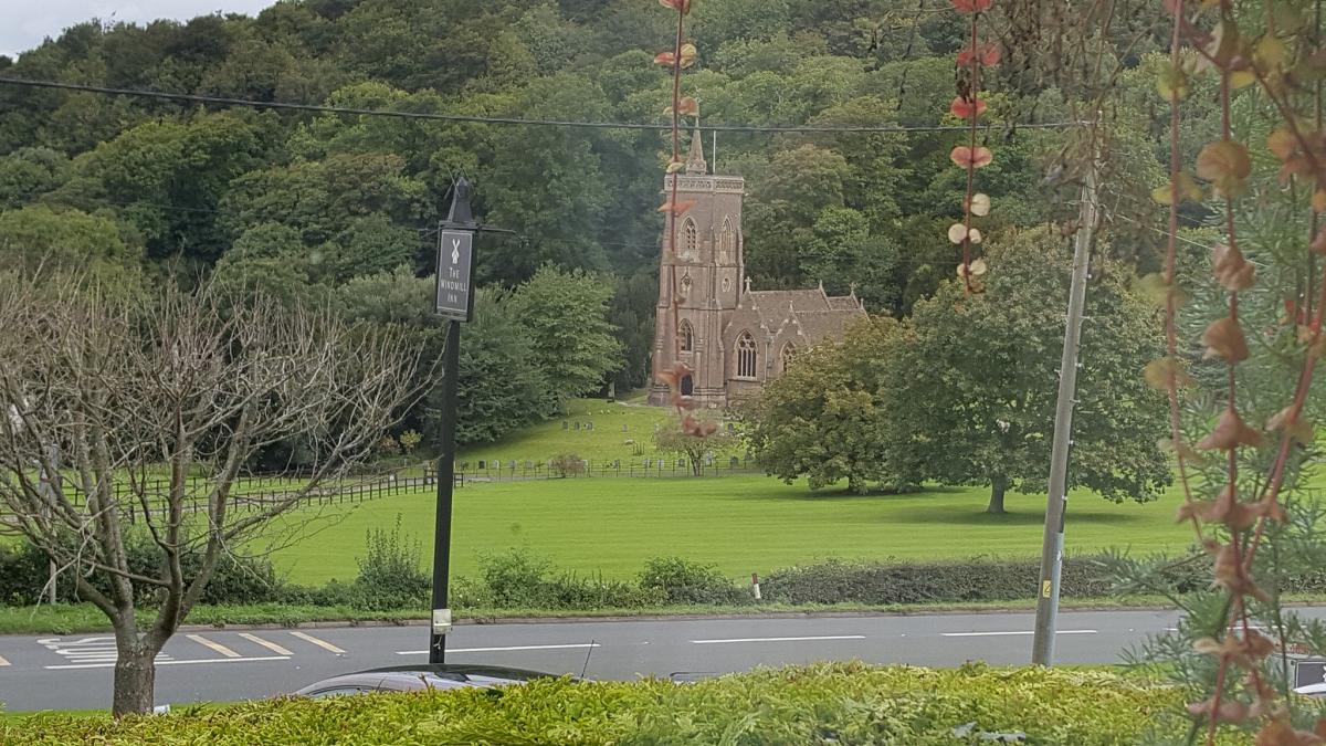 LANDMARKS: The church at St Audries Bay from the Windmill Inn. PICTURE: Mike Butterworth. PUBLISHED: September 21, 2017.
