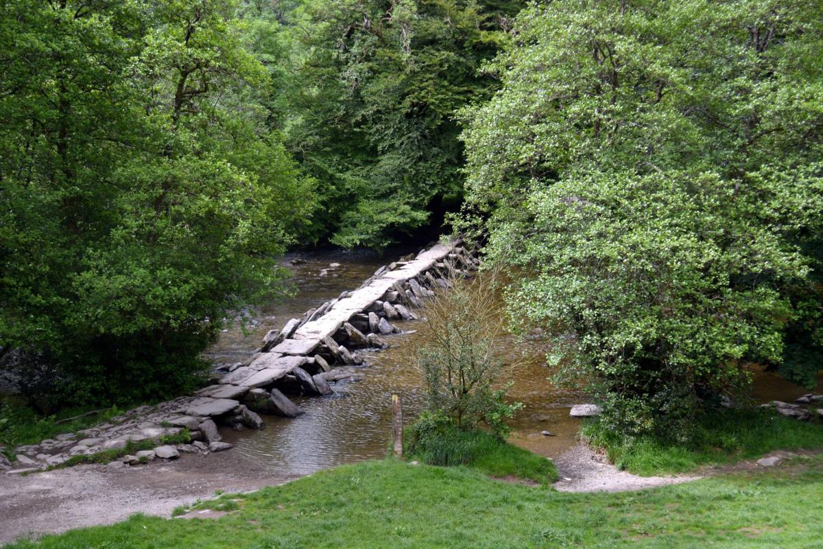 Tarr Steps, by Malcolm Lewis