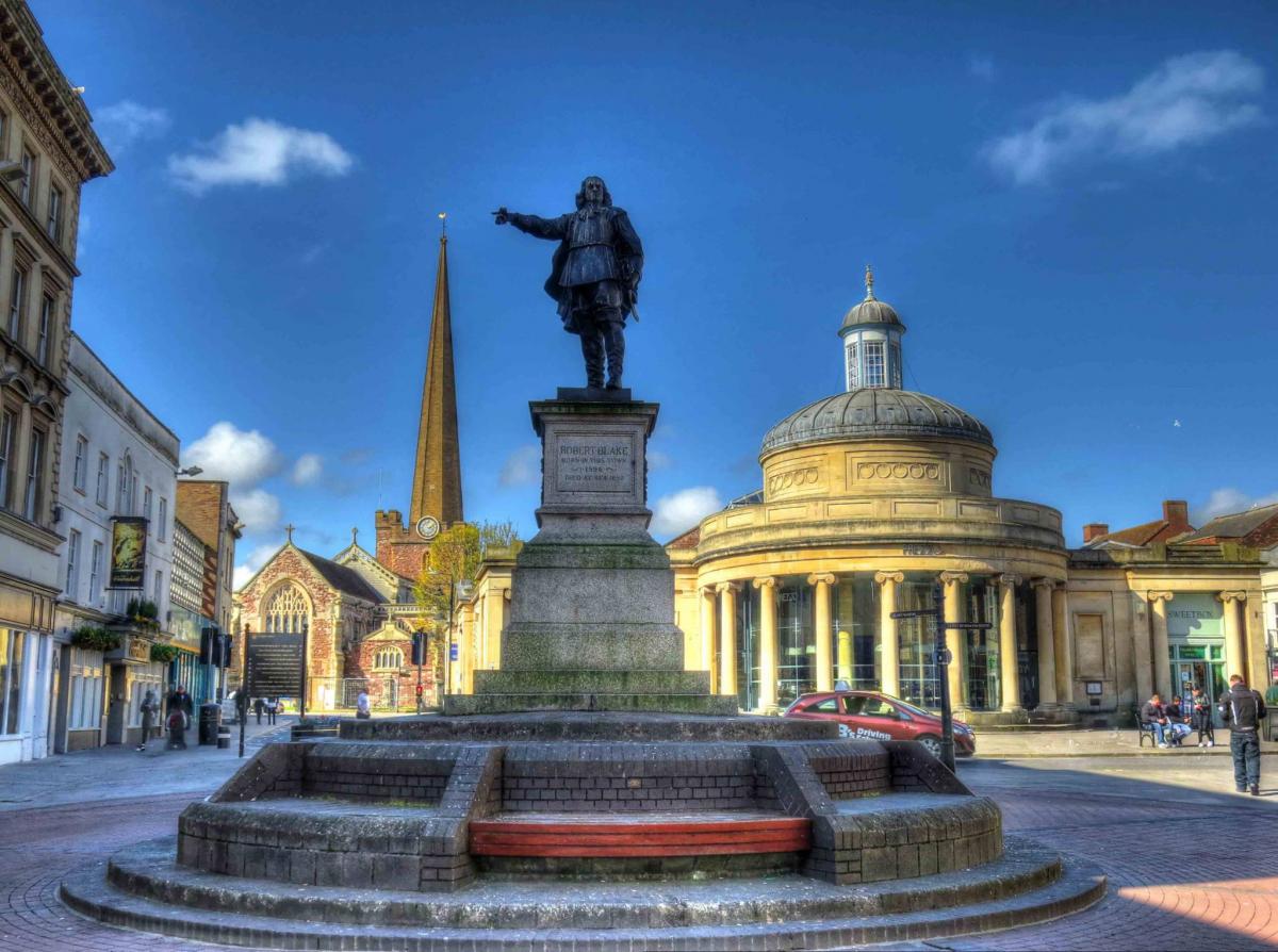 The Cornhill, Bridgwater, by Les Pickersgill