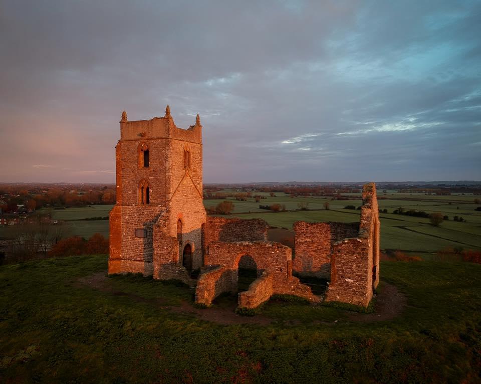 SUNRISE: At Burrow Mump PICTURE: Alan Griffiths. PUBLISHED: November 23