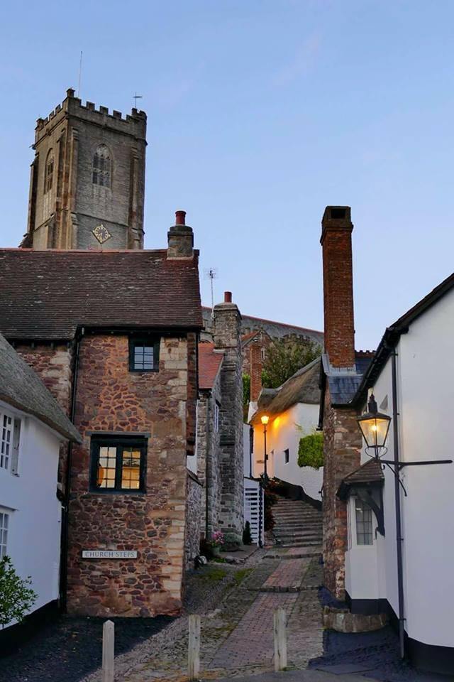 QUAINT ROUTE: The Church Steps in Minehead PICTURE: Pauly Allen. PUBLISHED: November 23