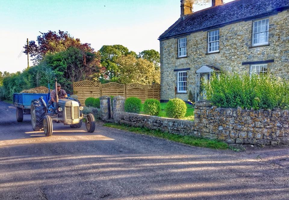 CLASSIC: A tractor passing through Hatch Beauchamp PICTURE: Sean Doherty. PUBLISHED: November 30, 2017