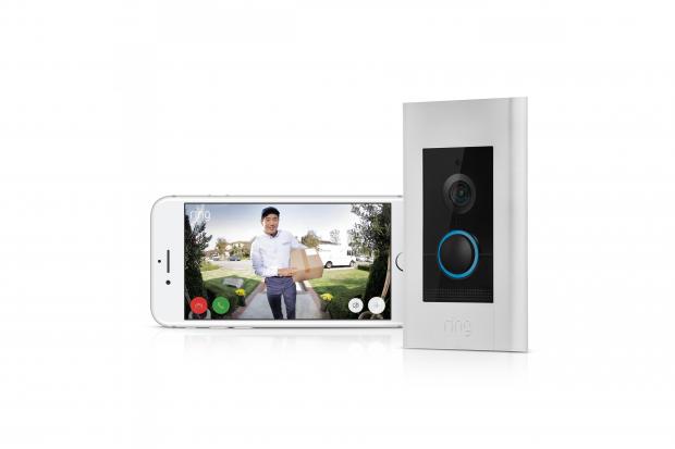 ULTIMATE IN HIGH-TECH: Ring Video Doorbell Elite, £449. Picture: Ring/PA