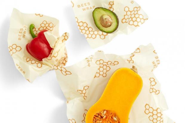BEE KIND: Bee's Wrap Assorted Reusable Food Wraps - Pack of three, £15, Lakeland. Picture: PA Photo/Lakeland