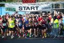 The start of this year's Taunton Marathon and Half Marathon. Picture: Steve Richardson