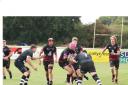 Action from the Taunton Warriors game.