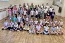 Trull School of Dancing children who learnt Matilda the Musical in two days. Picture: Trull School of Dancing