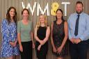 The WMT team of Kayleigh Green, Victoria Alford, Abigail Moloney, Faye Symes and manager, Richard Parsons. Picture: WMT